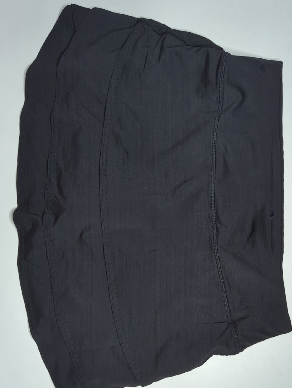 Athleta Swagger Black Stripe Tennis Skirt Skort in Size Medium Tall